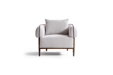 Lugo Armchair - Armchair - Bouclé & Cotton Blend - Ider Furniture London - View 2