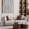 Lugo 3 Seater Sofa - 3 Seater Sofa - Cotton Blend - Ider Furniture London