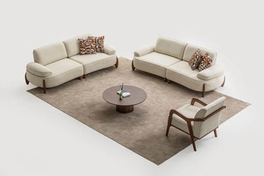 Lupe Sofa Set - Sofa Set - Linen - Ider Furniture London - View 2