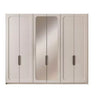 Mabel 6 Doors Wardrobe - Ider Furniture London