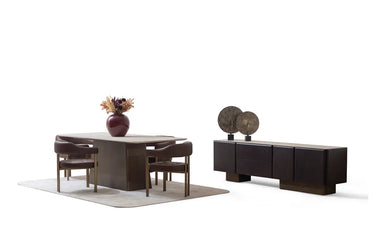 Madrid Ceramic Dining Room Set