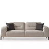 Maldiv 3 Seater - 3 Seater Sofa - Linen - Wooden Legs - Ider Furniture London