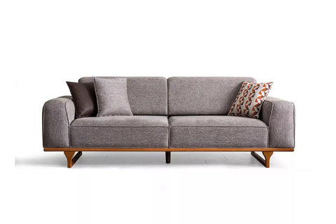 Mona 3 Seater Grey - Ider Furniture