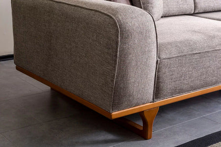 Mona 3 Seater Grey - Ider Furniture
