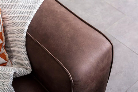 Mona 3 Seater Brown - Ider Furniture