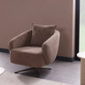 Nota Armchair - Armchair - Bouclé & Cotton Blend - Brass Legs - Ider Furniture London