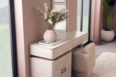 Nota Dressing Table & Mirror - Ider Furniture