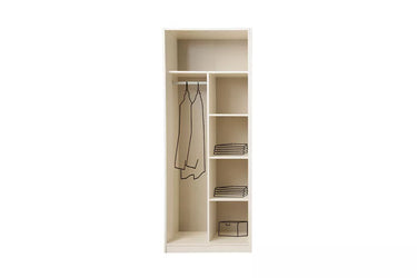 Oslo 2 Doors Wardrobe - Shelves - Ider Furniture