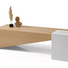 Pablo Coffee Table - Oak&White - Ider Furniture