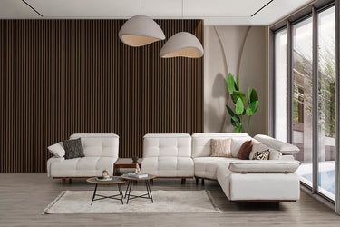 Pandora Modular Corner Sofa - Bouclé & Cotton Blend - Ider Furniture London - View 2
