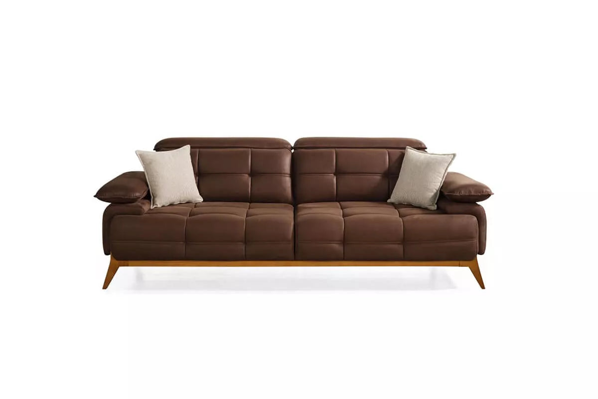 Pandora 3 Seater Sofa Brown - Ider Furniture