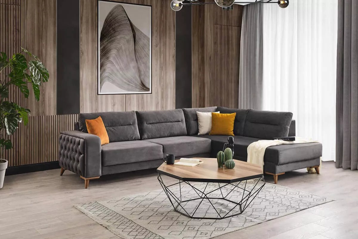 Pergamon Corner Sofa Bed - Ider Furniture