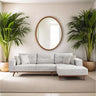 Perge Corner Sofa Bed - Cotton Blend - Ider Furniture London
