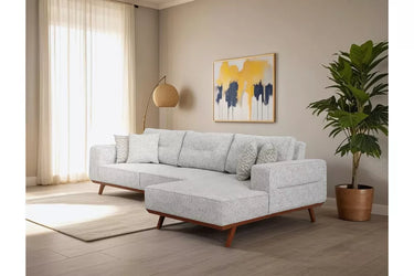 Perge Corner Sofa Bed - Cotton Blend - Ider Furniture London - View 2