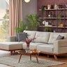 Perge Corner Sofa Bed - Cotton Blend - Ider Furniture London - View 8