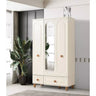 Perla 3 Doors Wardrobe - Ider Furniture