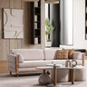 Perla Modular Seater - Modular Sofa - Polyester - Wooden Legs - Ider Furniture London