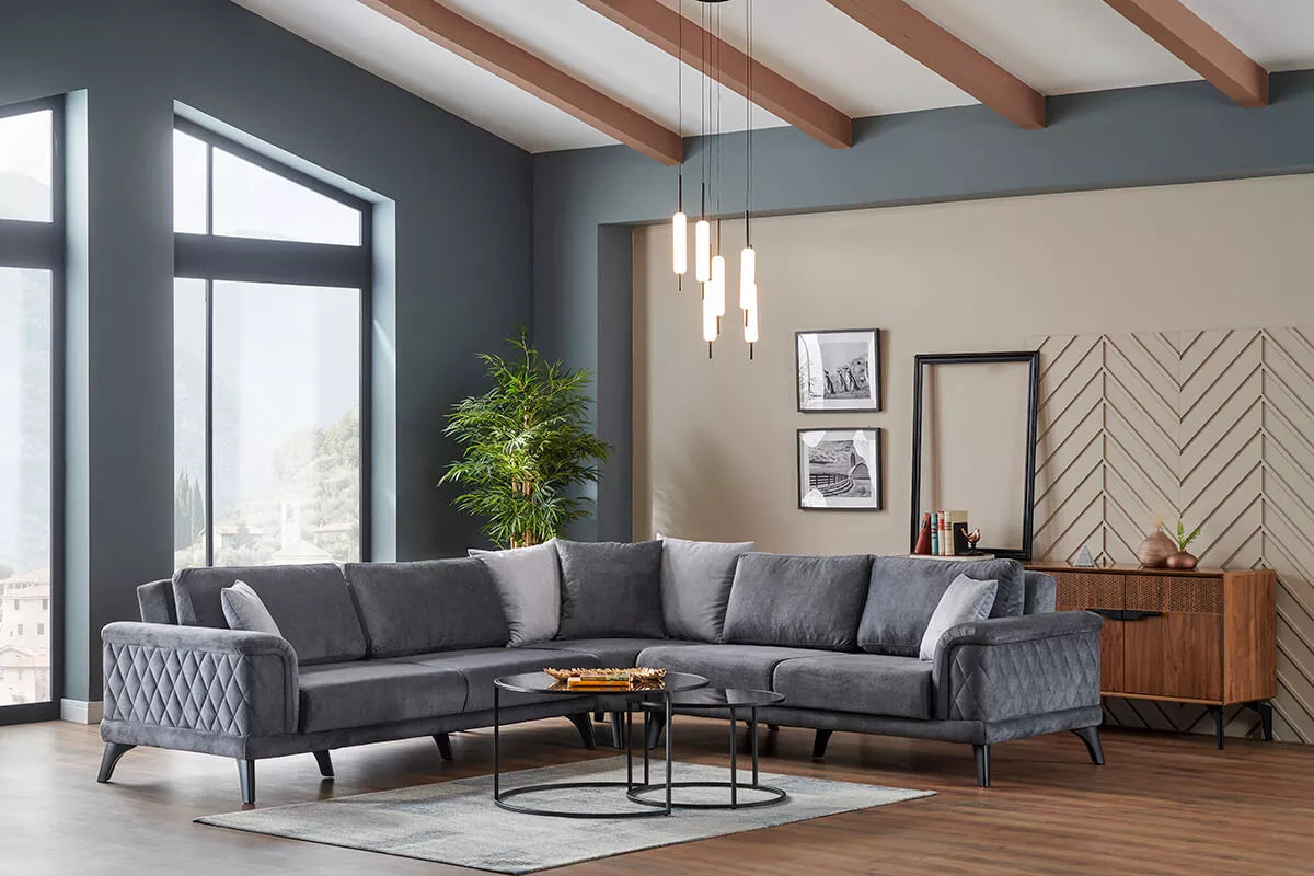Phaselis Corner Sofa Bed - Ider Furniture