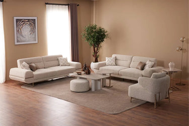 Pier Sofa Set - Sofa Set - Bouclé & Cotton Blend - Ider Furniture London - View 2