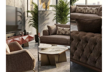 Pyramid Plus Sofa Set - Ider Furniture