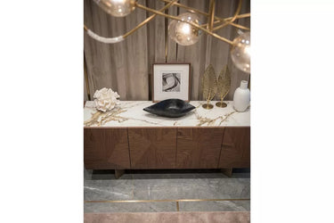 Pyramid Plus Console and Mirror - Ider Furniture