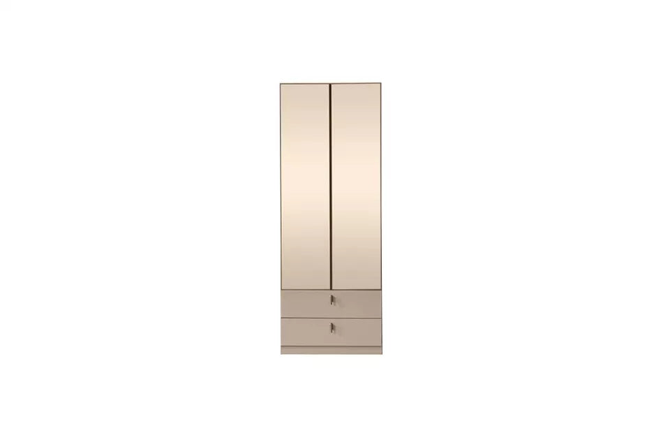 Porto 2 Doors Wardrobe With Drawers – Ider Furniture