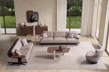Prada Sofa Set - Sofa Set - Bouclé & Cotton Blend - Ider Furniture London - View 2