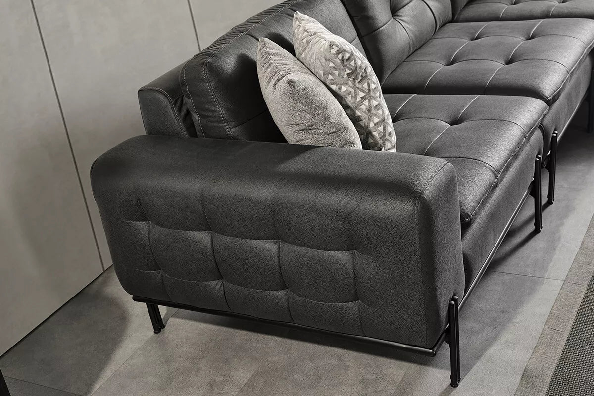 Puffy Corner Sofa - Ider Furniture