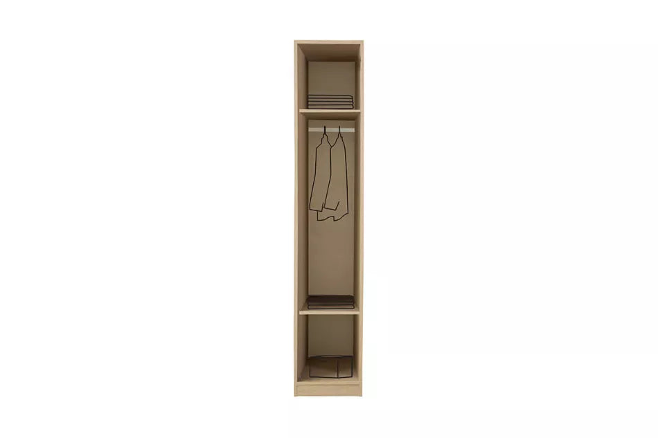 Rigas One Mirrored Door Wardrobe