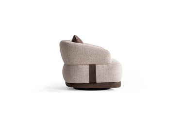 Rina Armchair - Armchair - Nubuck - Wooden Legs - Ider Furniture London - View 2