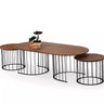Ripa Coffee Table - Walnut - Ider Furniture