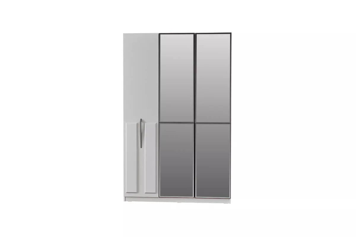 Safir 3 Door Wardrobe - Ider Furniture