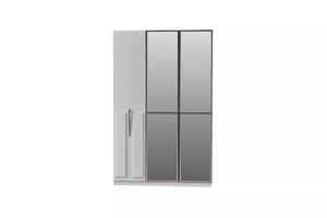 Safir 3 Door Wardrobe - Ider Furniture