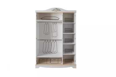 Sahra 3 Doors Wardrobe