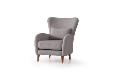 Santos Armchair - Armchair - Wooden Legs - Ider Furniture London - View 2
