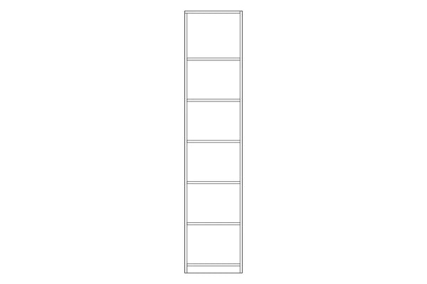 Sardis 1 Door Wardrobe - Ider Furniture