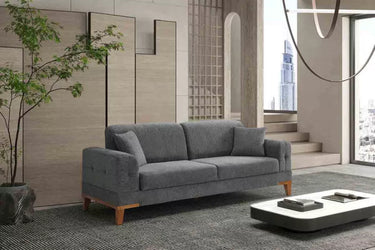 Selge Sofa Set - Sofa Set - Bouclé & Cotton Blend - Ider Furniture London - View 2