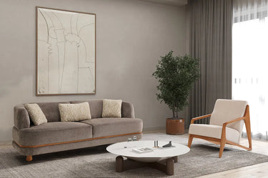 Siesta Sofa Set - Sofa Set - Bouclé & Cotton Blend - Ider Furniture London - View 2