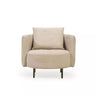 Stella Armchair - Armchair - Nubuck - Brass Legs - Ider Furniture London