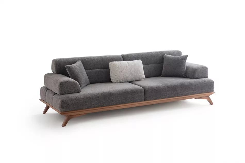 Thalia 4 Seater Sofa (Anthracite)
