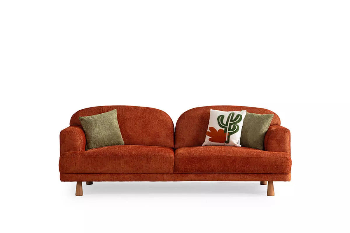 Toscana 3 Seater Orange - Ider Furniture