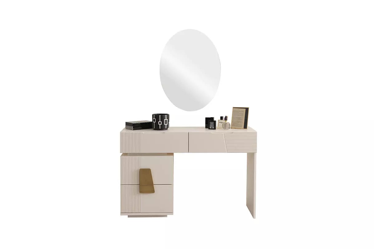 Trilye Dressing Table & Mirror