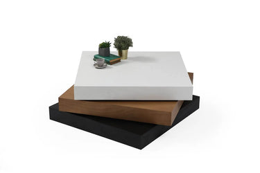 Triple Coffee Table-Square - Ider Furniture