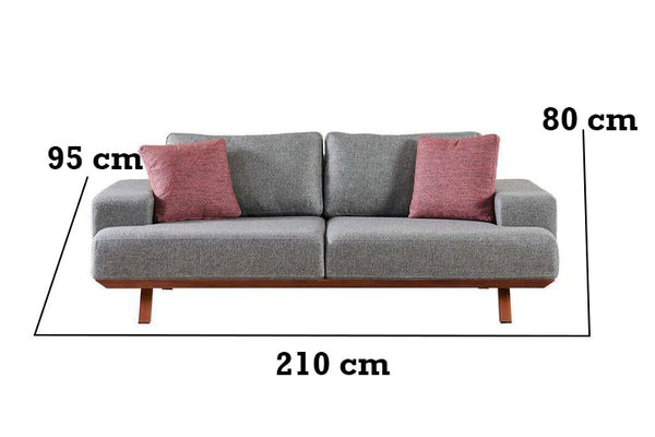 Venedik 2 Seater Sofa - Ider Furniture