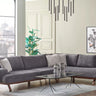 Venedik Corner Sofa - Linen - Ider Furniture London