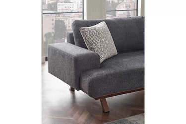 Venedik Corner Sofa - Linen - Ider Furniture London - View 2