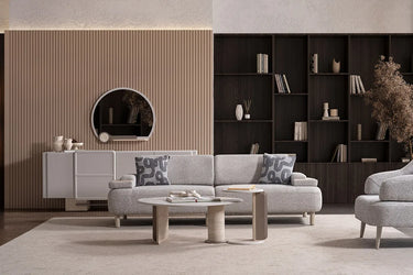 Vespa Sofa Set - Sofa Set - Bouclé & Cotton Blend - Ider Furniture London - View 2