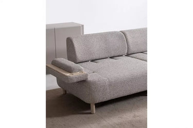 Vespa 3 Seater Sofa - 3 Seater Sofa - Cotton Blend - Wooden Legs - Ider Furniture London - View 2