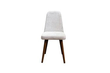 Vina Chair Travertine & Walnut