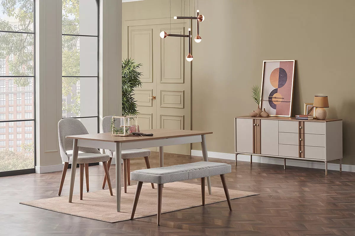 Viyana Dining Table and Chairs - Ider Furniture